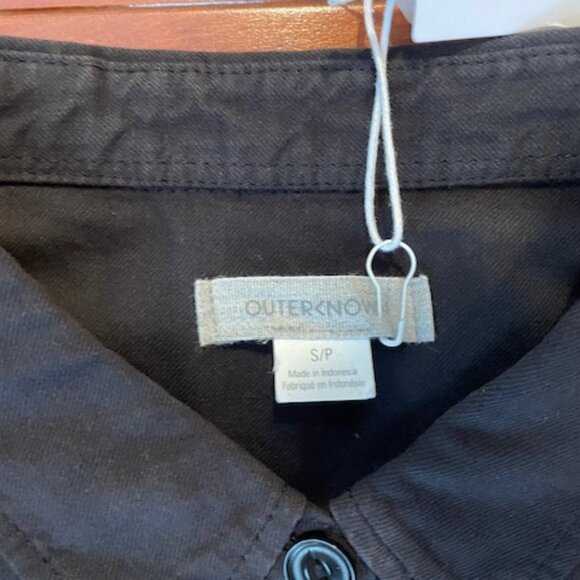 Outerknown S.E.A. Shortall Romper Button Front Linen Blend - Women's Small - Picture 7 of 9